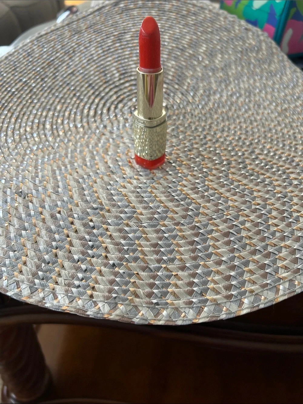 Milani Gold Bullet Lipstick with Bright Red Base